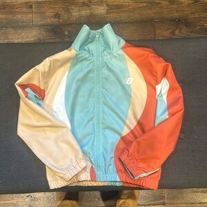 Kith kids in collab with New Balance unisex track jacket, size 10/11.